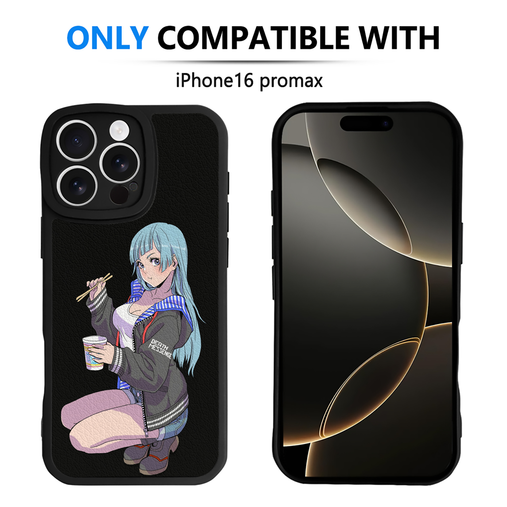 （画像用） 呪術廻戦 Jujutsu Kaisen 【iPhone 16シリーズ対応】シリコンスマホケース（レザー調） 材質：シリコン